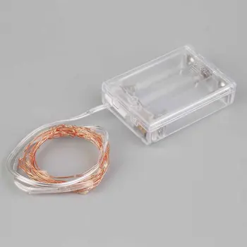 

ICOCO 2M 20LED Copper Wire Xmas Wedding String Fairy Light Lamp Battery Operated100% Brand new and high quality