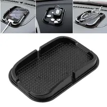 Almofada antiderrapante lavável do carro do silicone do suporte preto multi-funcional anti para o produto automático do suporte do telefone celular de gps iphone