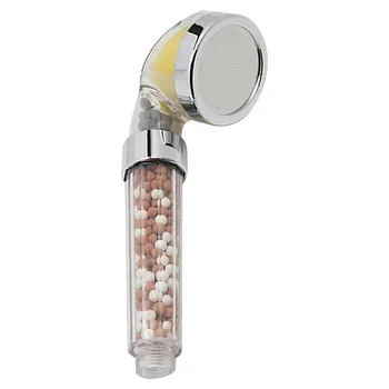 

Rain Shower Head Handheld Set SPA Shower Nozzle Pressurized Sprinkler Water Saving Negative Anion Shower Head