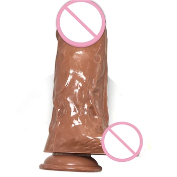 3 inch XXL Dildo Strap on Giant Huge Penis with Suction Cup Realistic Anal Dildo Sex Toys for Women Men 3in Big Dick Masturbator 4