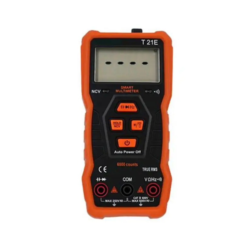 

T21E NCV Digital Multimeter Automatic AC/DC Voltmeter True RMS Diode Hz Tester