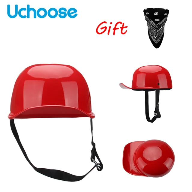 2021 Baseball Cap Helmet Motorcycle Vintage Retro Helmets Summer Open Face Scooter Cruiser Chopper Gangster DS Men Women Kid 3b