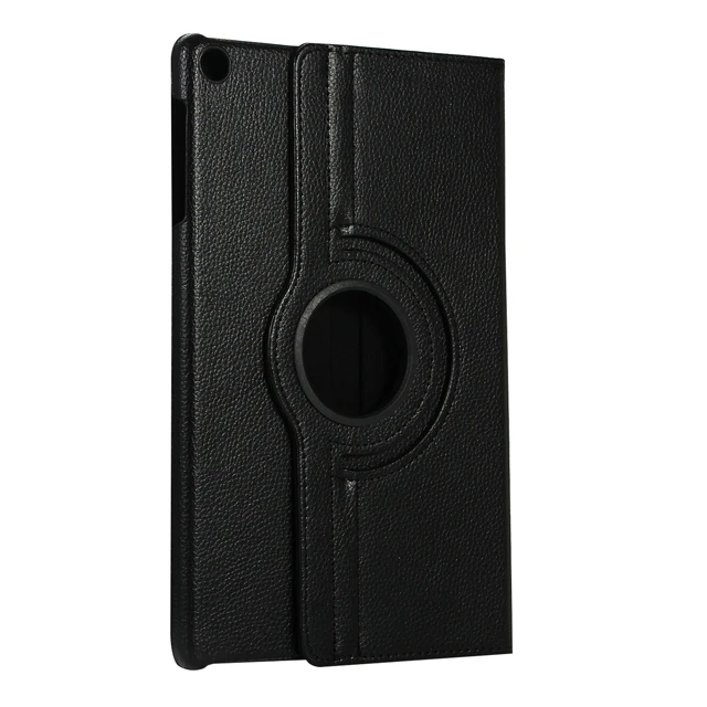 Black Вращающийся на 360 чехол для samsung Galaxy Tab A 10,1 T510 T515 SM-T510 SM-T515 чехол для планшета samsung Tab A 10,1 Funda - Цвет: Black