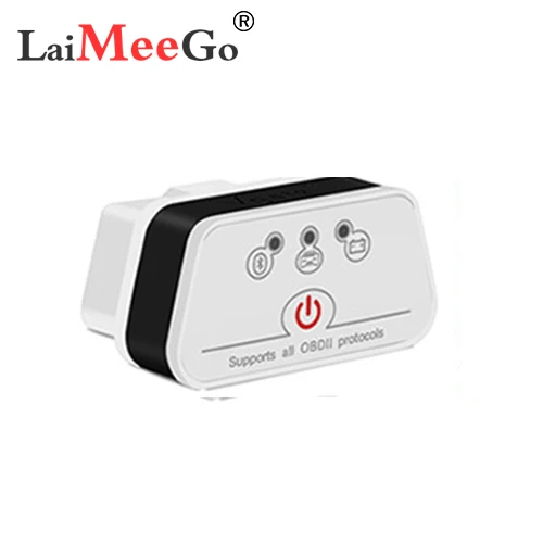 Vgate iCar 2 ELM327 V2.1 OBD2 Bluetooth сканер OBD 2 OBD2 ELM327 V2.1 Авто диагностический инструмент Vgate iCar 2 easydiag VS Elm 327 - Цвет: White Black