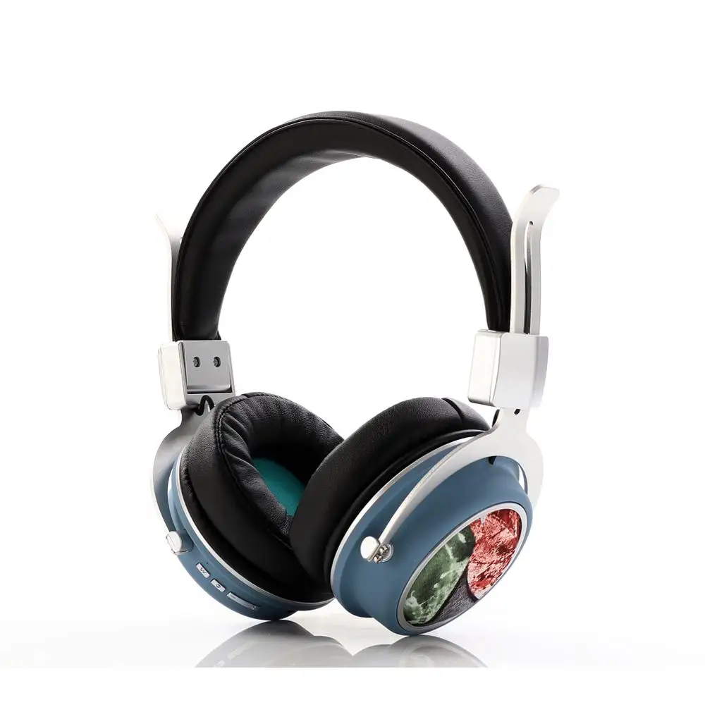 

New Bluetooth Wireless Bluetooth 5.0 Stereo Headphone Support FM card