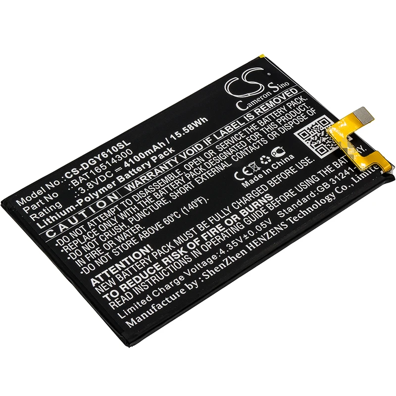 

UPGRADE Cameron Sino Battery For Doogee Y6 Max