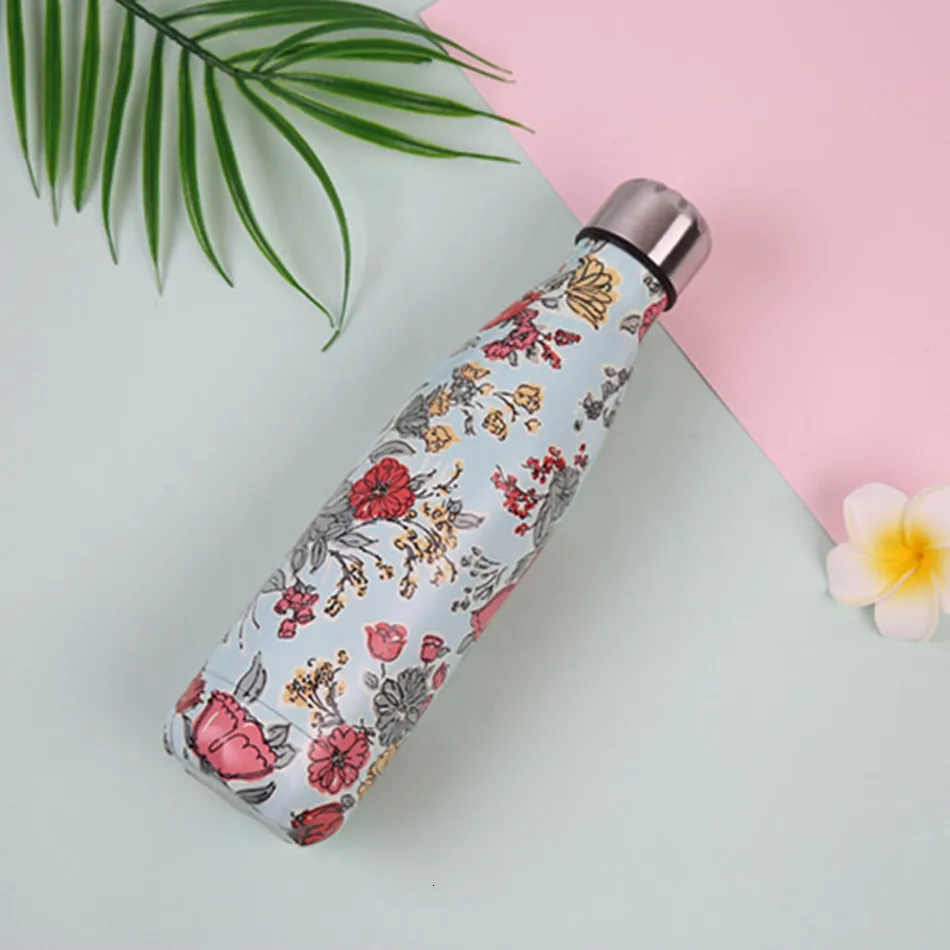 Гидро фляга бутылка для воды BPA бесплатно нержавеющая сталь Пиво Чай Кофе Термос бутылка путешествия Спорт Тренажерный зал напиток бутылка Изолированная чашка