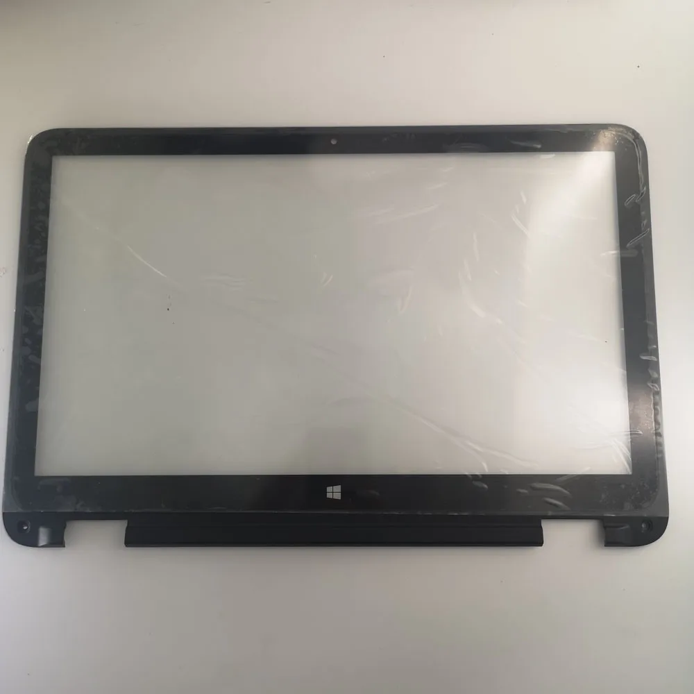 Дигитайзер сенсорного экрана стеклянный датчик запасные части с рамкой 15 6 дюйма