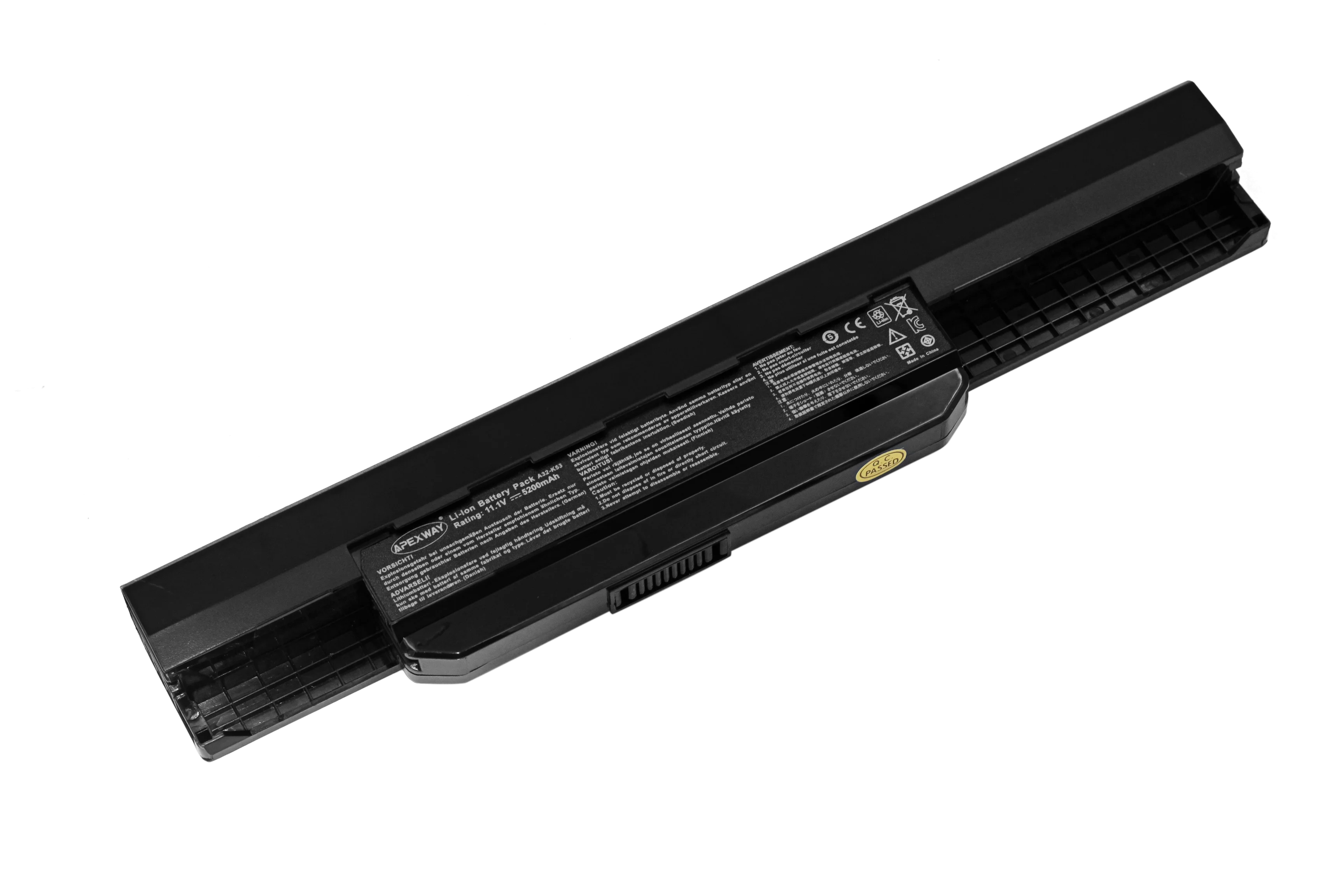 ApexWay Батарея для Asus A32-k53 A42-K53 A31-K53 A41-K53 A43 A43J A53J A53 K43 K53 K53s X43 X43s X44 X53 X54 X84 X53S