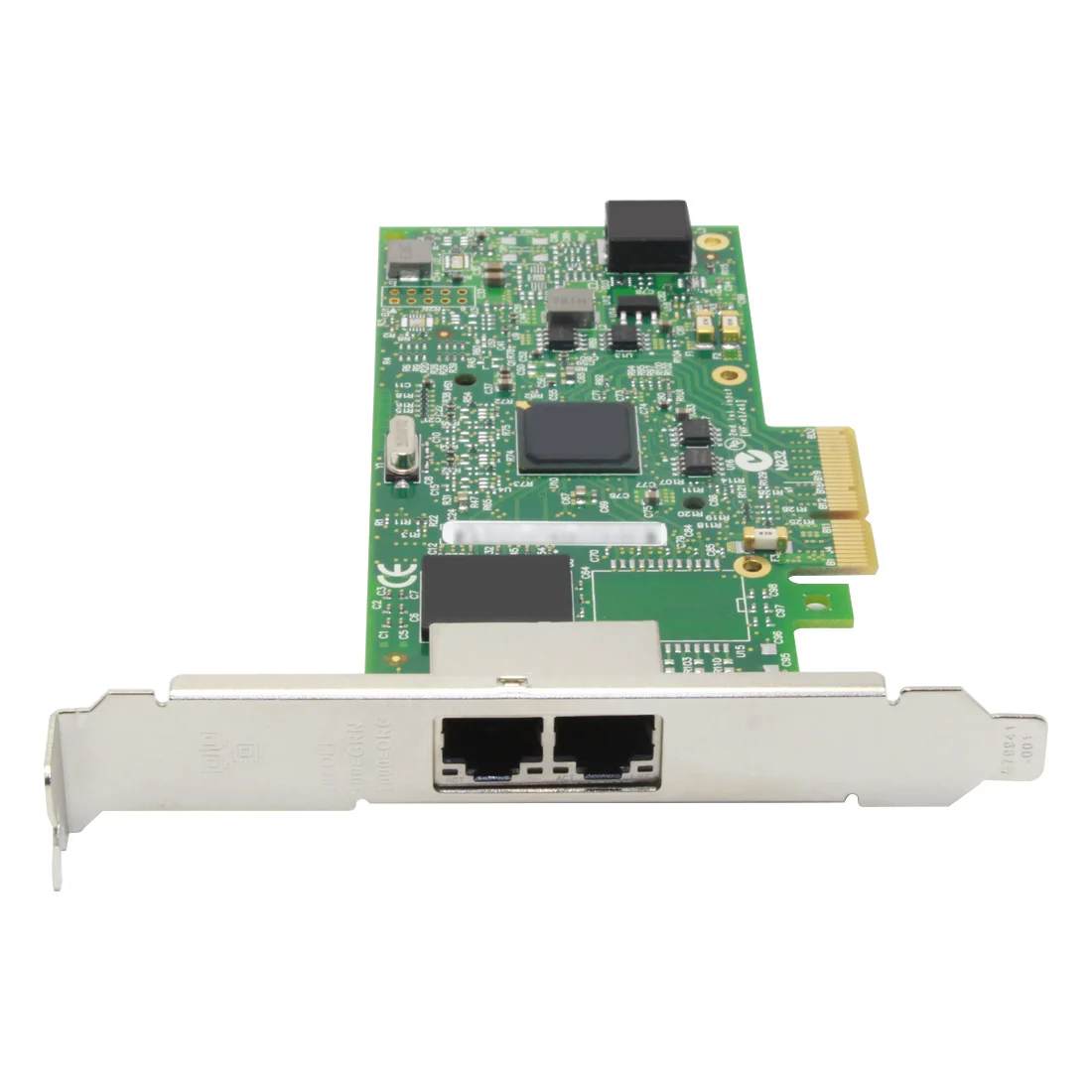 Компьютерная шина PCI-E сетевая карта I350-AM2 PCI-E 4X сервера двойной RJ45 Порты и разъёмы Gigabit Ethernet LAN Адаптерная плата PCIE 10/100/1000 Мбит/с для Intel конвертер