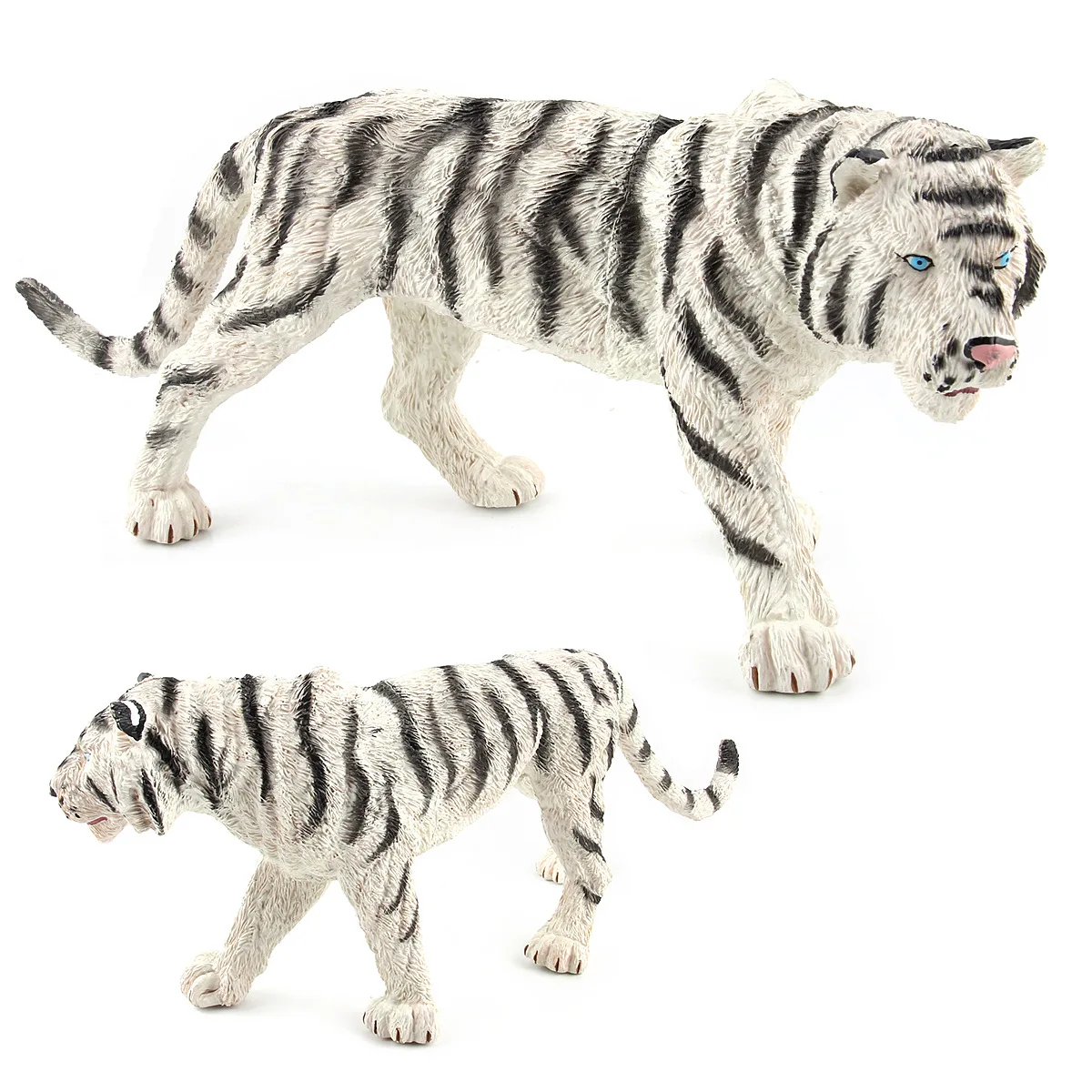 

English Animal Paradise Wild Animal Cognitive Toy Garage Kit Model Hollow Plastic Tiger Decoration
