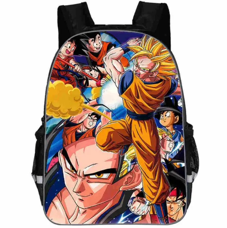 Dragon Ball рюкзак Ультра инстинкт Гоку Z Вегета супер Saiyain повседневные школьные сумки для маленьких мальчиков и девочек подростков Mochilas Bolsa - Цвет: as picture