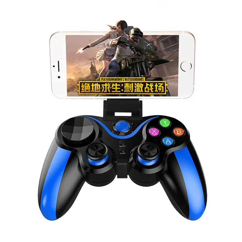 Blue Беспроводной Bluetooth геймпад игровой контроллер смарт игровой коврик Джойстик Android игровой пульт для ПК телефон ноутбук смартфон - Цвет: Blue
