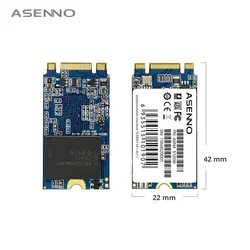 Asenno M.2 SSD 2242 120gb 240gb 500gb SSD M2 SATA 512gb жесткий диск HDD твердотельный диск для ноутбука