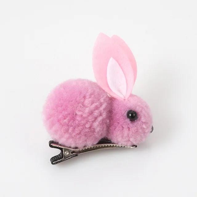 C-pink Милая повязка для волос в виде животных, кролика, Женская повязка для волос, заколка для волос, корейский головной убор, Детские аксессуары для волос, украшение для волос - Цвет: C-pink