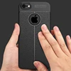 KEYSION Shockproof Case for iPhone SE 2022 New Leather Silicone Phone Cover for iPhone 11 Pro Max XR XS Max 8 7 6 6s Plus 5 SE ► Photo 2/6