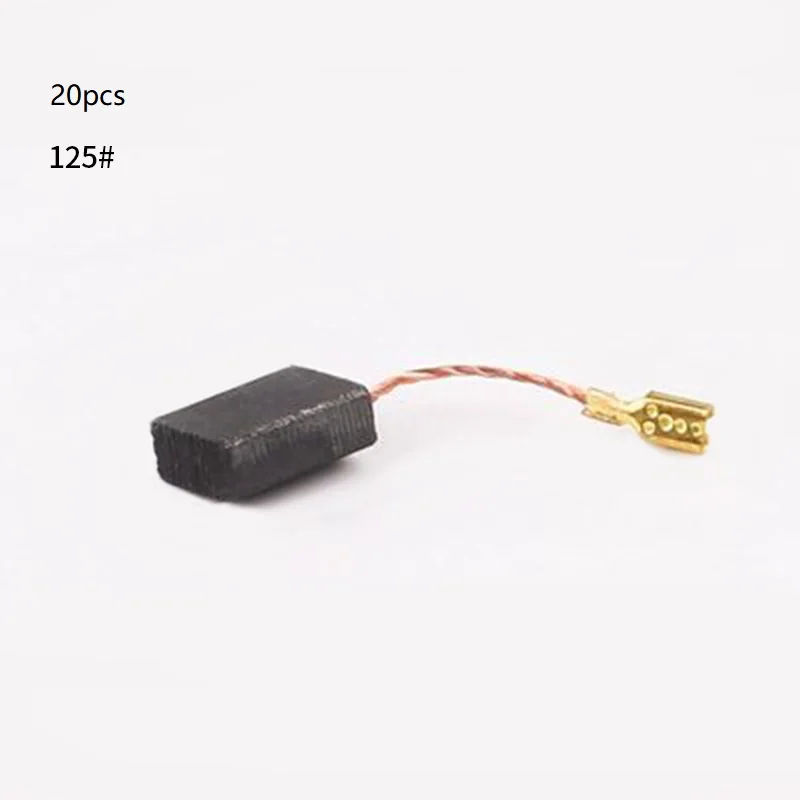 G256040 Электрические двигатели замена угольных щеток 10 пар/кор. угольные щетки для электроинструментов электродвигатели роторные аксессуары - Цвет: G256040