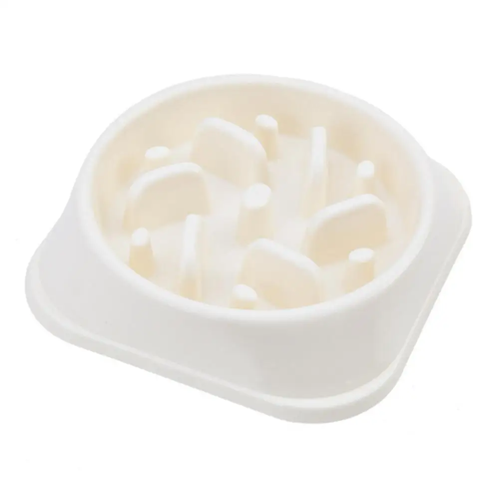 white 1 Дозатор корма для собак, еда, здоровье, анти-ласточка, собаки, прочный пластиковый фонтан для собачьего питья - Цвет: white 1