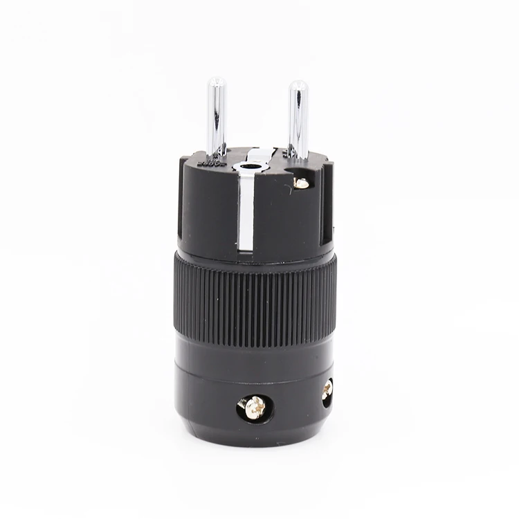 2 шт. VE505R без логотипа High End родием EUR Schuko EU Мощность Plug & IEC разъем | Электроника