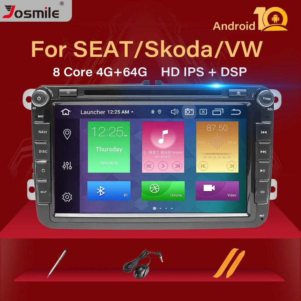 Автомагнитола 2 Din на Android 10 с GPS-навигацией для VW amarok Passat B6 volkswagen Skoda Octavia 2 superbJetta T5 golf 5 6, мультимедиа Автомагнитола 2 Din на Android 10 с GPS-навигацией для VW amarok Passat B6 volkswagen Skoda Octavia 2 superbJetta T5 golf 5 6, мультимедиа