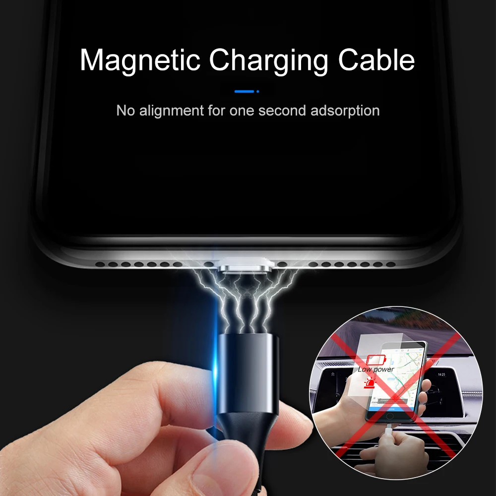 Магнитный Micro USB кабель для iPhone 11 Pro XS XR Быстрая зарядка кабель для передачи данных магнит для samsung usb type C кабель для мобильного телефона
