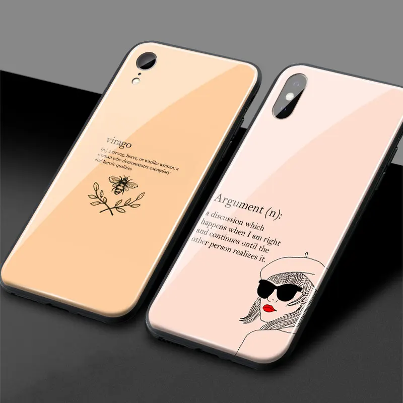 Эстетичный шикарный минималистичный розовый чехол с цитатами для Apple iPhone 5