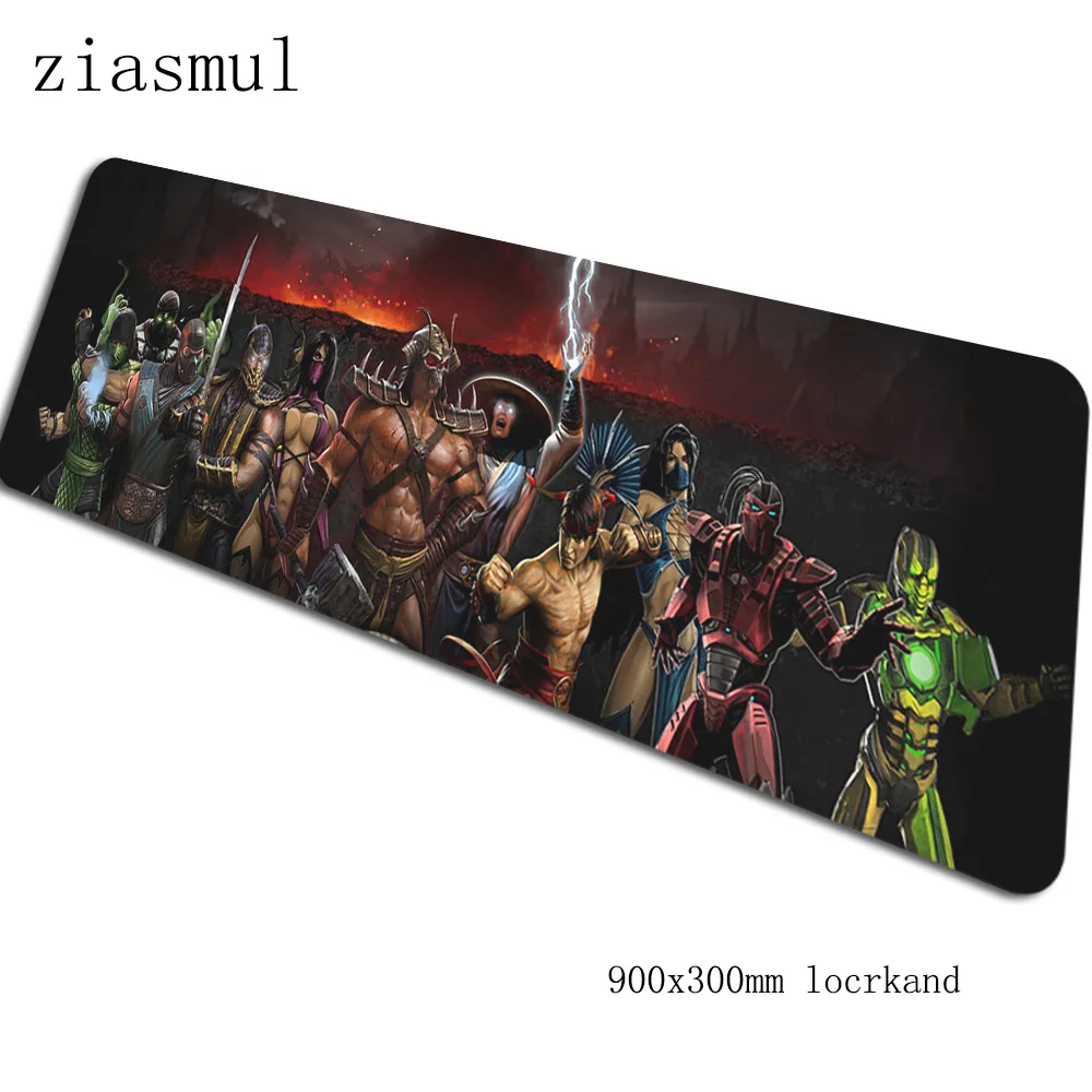 Mmoral kombat коврик для мыши 90x30 см компьютерный коврик для мыши лучший padmouse большой восхитительный Коврик Для Мыши Эргономичный гаджет офисные настольные коврики - Цвет: Size 900x300x2mm