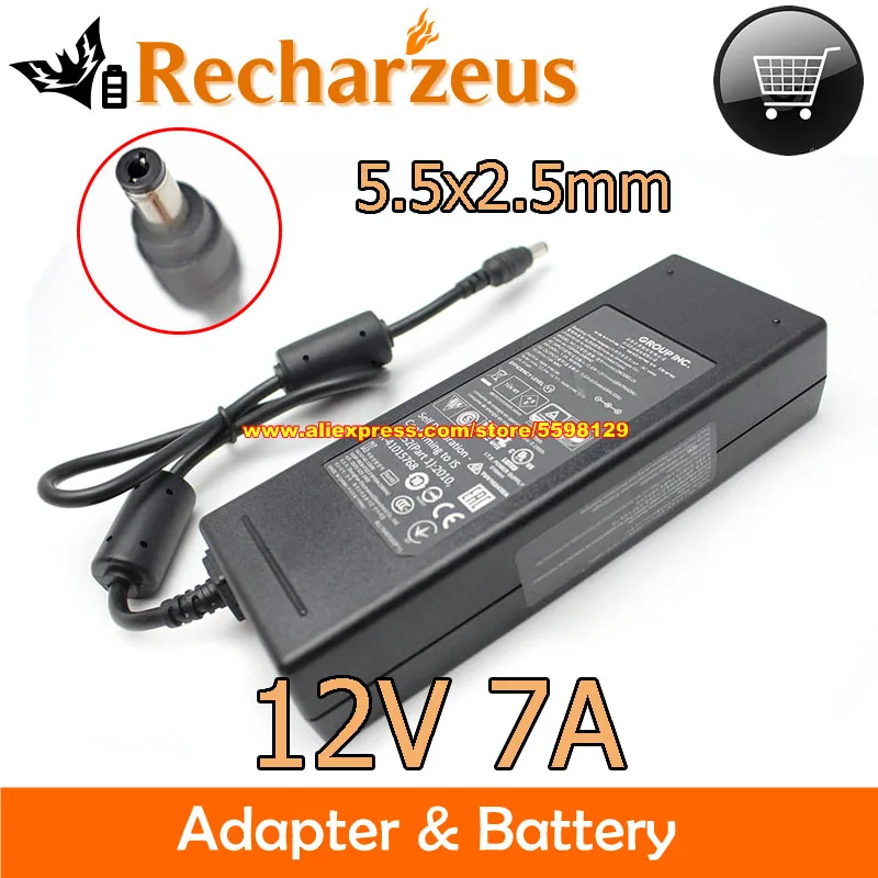 

Sunshine 12V 7A 84W Power Supply FSP HU10142-13088 FSP084-DMAA1 DJ-120700-SA Charger For QANP TS-212 SHUTTLE DS81 KC-BOLT-15