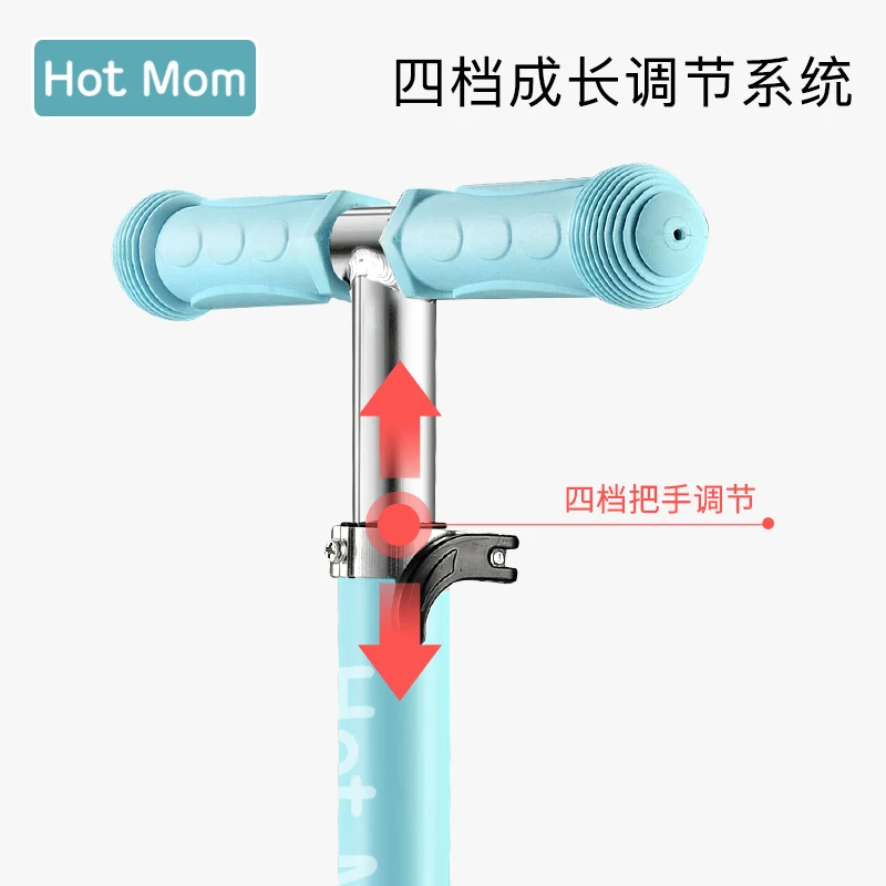 Hotmom детский скутер для детей 1-3 лет, для девочек, начинающих, скутер для мальчиков, Педальный скутер для детей 2 лет