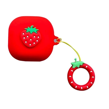 

Fashion Fruit Anti-fall Dust-proof Protective Cover Silicone Case for S-AMSUNG Galaxy-Buds live Wireless Earphone