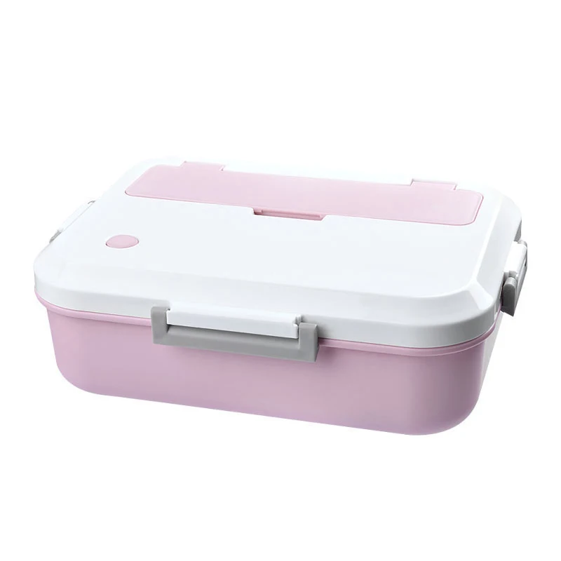 Розовый QL микроволновый нагрев Ланч-бокс креативный телефон стенд Bento box обеденный контейнер для еды, судок для детей для школы и пикника офисных работников - Цвет: Розовый