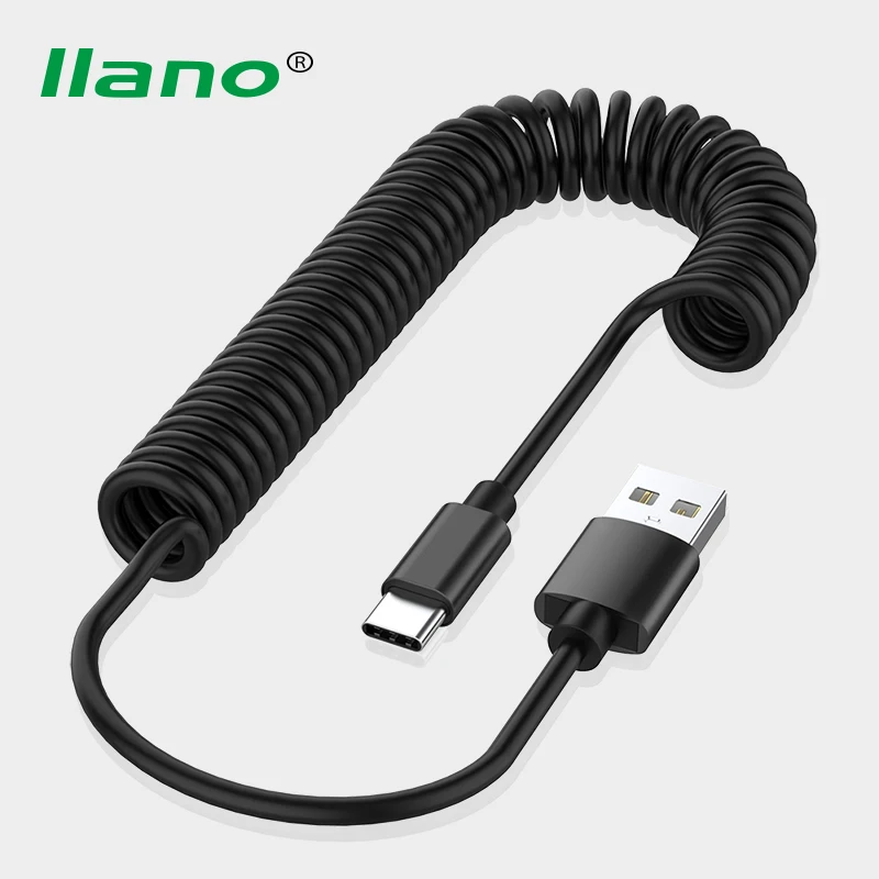 Кабель с разъемом Micro USB Type C для 8 ми штифтовый кабель Выдвижной пружинный iPhone X