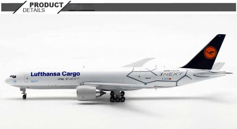 1:400 JC Крылья Lufthansa Boeing B777-200LRF Airlines сплав литье под давлением модель самолета игрушка самолет художественная коллекция для фанатов
