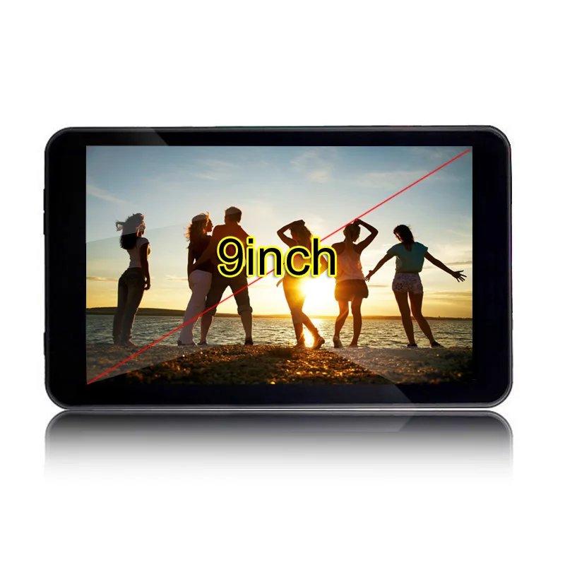 9inch Tablets ebook HD разрешение сенсорный экран WIfi Смарт Электронная книга цифровой ридер и цифровое видео+ MP3 Музыкальные плееры многофункциональный подарок PU Чехол - Цвет: 9inch Tablets ebook