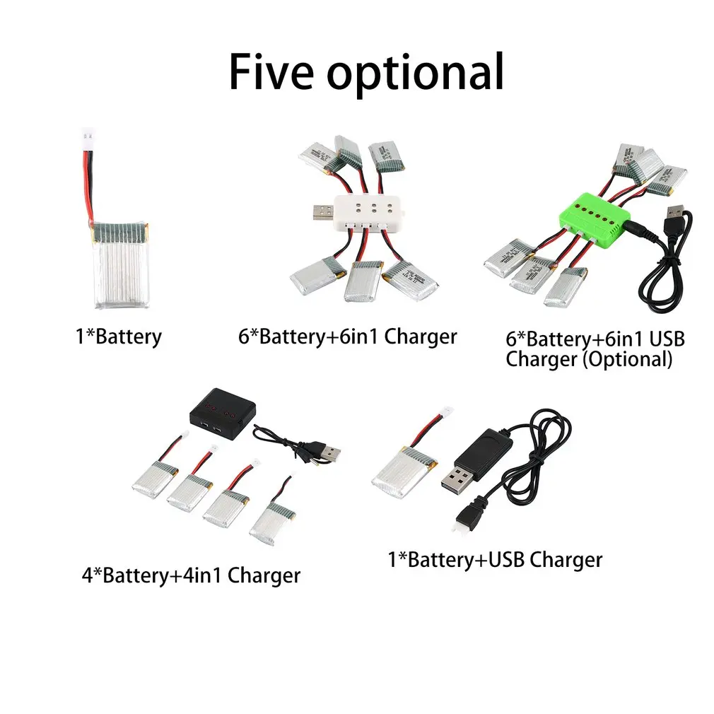 Аккумулятор дрона 3,7 в 300 мАч для UDI U816/U830/F180/E55/FQ777/FQ17W для Hendy 1306 для Di Feida F180 для Feiyutech FY530