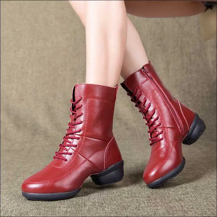 Женские ботинки для танцев; Ботинки martin; г. Модная женская обувь; Mortorcycle Boots Feminina; римские ботинки; Botas Mujer; большие размеры 35-42