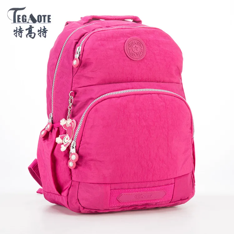Школьный рюкзак Kipled для девочек-подростков, Mochila Feminina, женские рюкзаки, нейлоновый водонепроницаемый повседневный рюкзак для ноутбука, сумка для книг - Цвет: 2