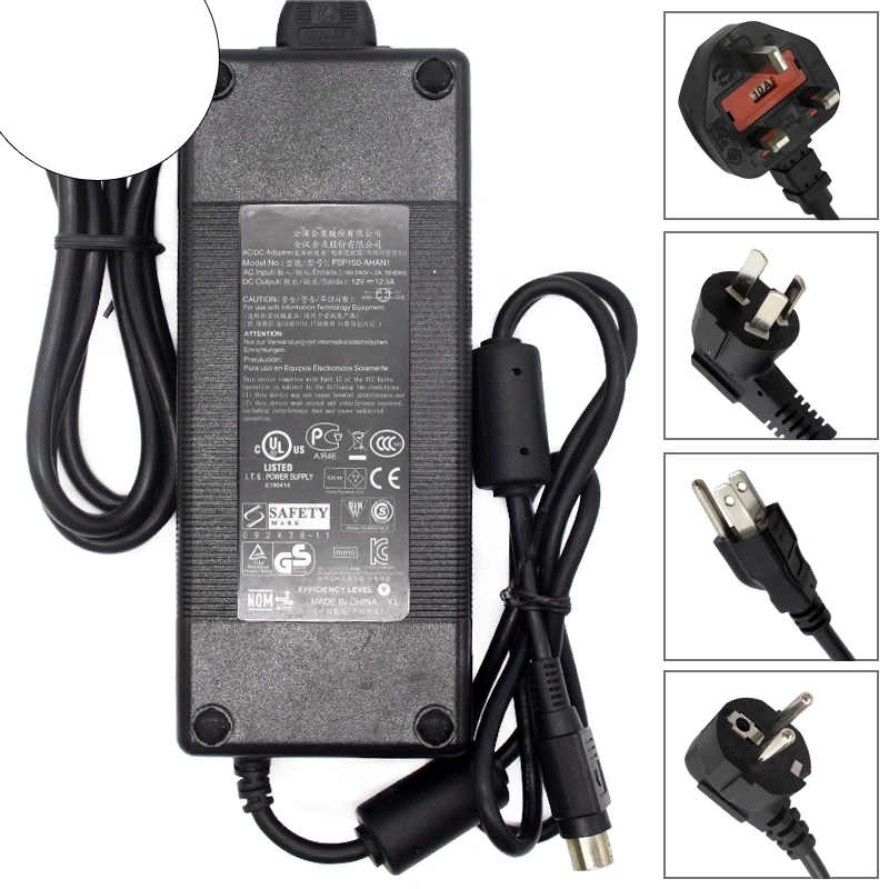 Used Ac/dc Adapter Power Supply For Qnap Ts410 Ts409 Ts412 Turbo Nas