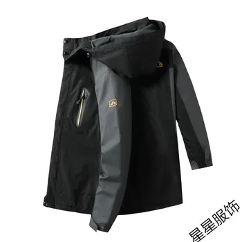 

10xl 8xl Bomber Jacket Men Autumn Thicken Mens Coat Warm Outwear Windproof Hooded Overcoat Zipper Parkas Jackets Man Hoody Male