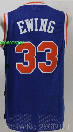 for men А+++ качество мужской взрослый#6 Кристапс Порзингис 33 Патрик Ewing 3 Тим хардауэй 20 Кевин Нокс Джерси Нью-Йорк - Цвет: for men