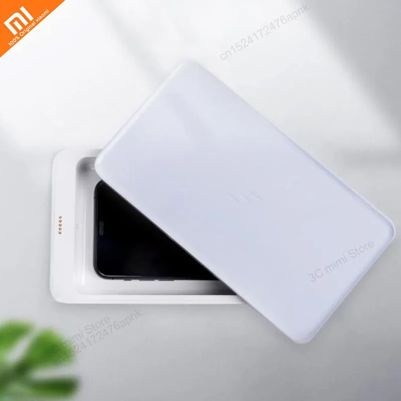 

Xiaomi mijia multi-function disinfection box wireless fast charge 10w electronics disinfection 360-degree smart disinfection box