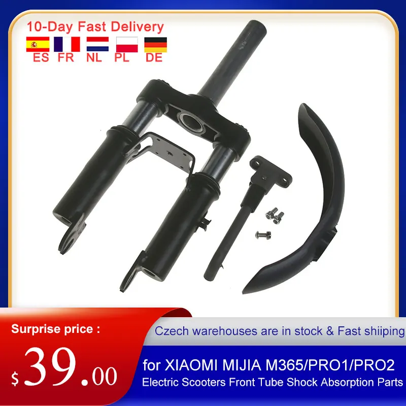 Scooter Electric Front Tube Shock Absorption Parts for Xiaomi Mijia M365 Pro Pro2 Fork Absorber | Спорт и развлечения