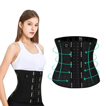 

Women Weight Loss Body Shaper Fitness Waist Cincher Trimmer Back Support Sweat Crazier Slimming Waist Trainer BeltHOT1