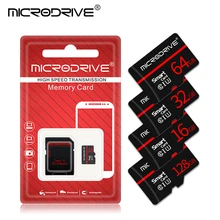 Tarjeta de memoria Flash Clase 10, Microsd 8, 16, 32, 64, 128, 256 GB, 8GB, 16GB, 32GB, 64GB, 128GB, 256GB para adaptador de teléfono inteligente