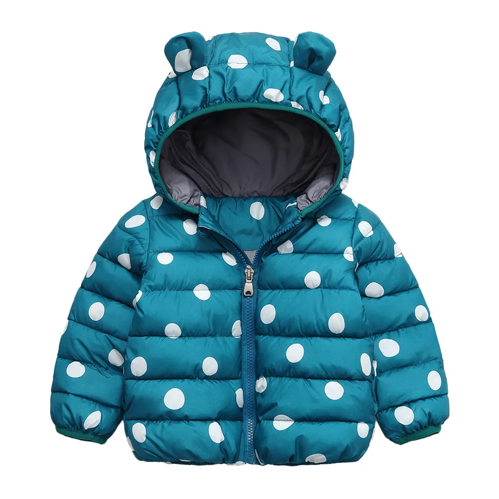 Детское пальто Зимние пальто для маленьких девочек пальто с длинными рукавами теплая детская куртка для девочек зимняя верхняя одежда флисовое Детское пальто с рисунком, От 2 до 7 лет - Цвет: A1