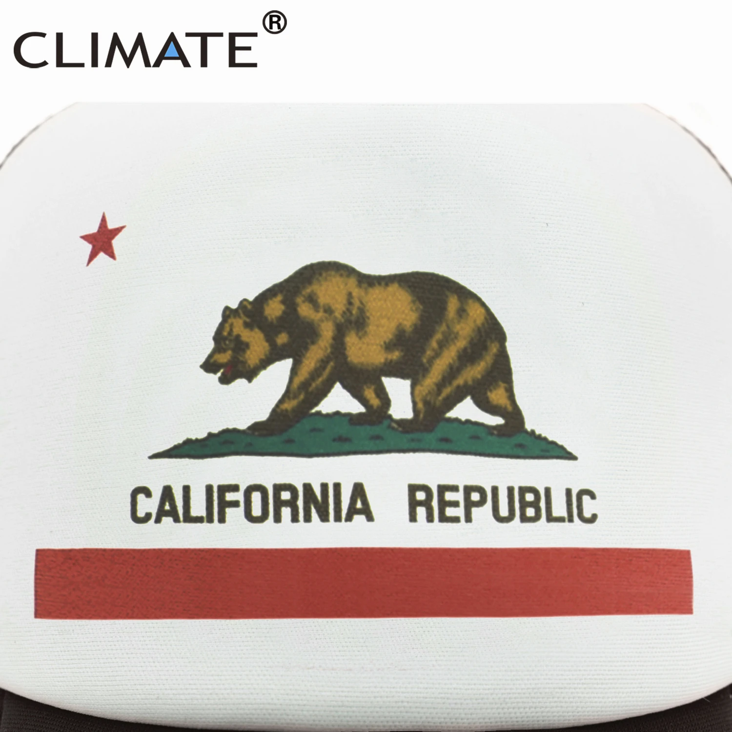 CLIMATE California, Кепка для водителя грузовика, мужская, медведь, флаг California, флаг, кепка s, женская, забавная, хип-хоп кепка, бейсбольная кепка, крутая, летняя, сетчатая Кепка