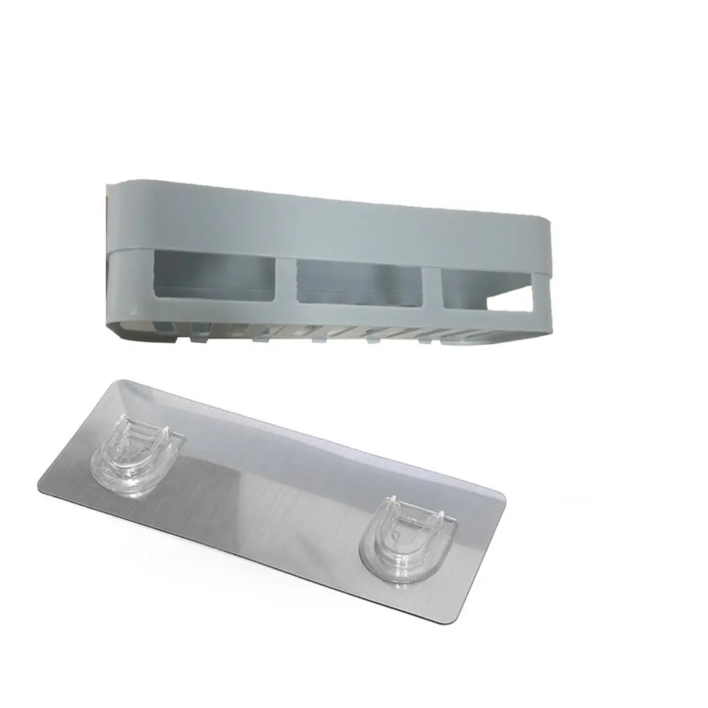 

ICOCO Shower Shelf Bathroom Organizer Suction Hooks Sucker Holder Toothbrush Makeup Bathroom Accessories Storage Holder Rack