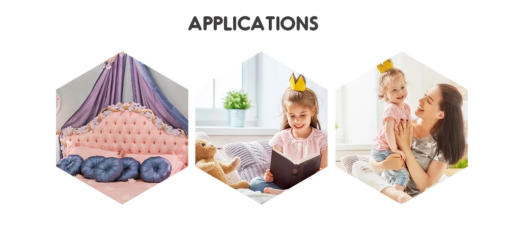 Large Princess Play Tent Castle Tulle Children Game House