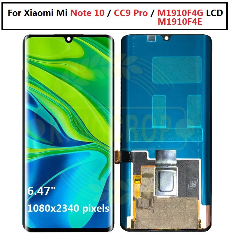 

for Xiaomi Mi CC9 Pro CC9Pro LCD Display M1910F4E Touch Screen Digitizer Screen Assembly for xiaomi note 10 note10 lcd