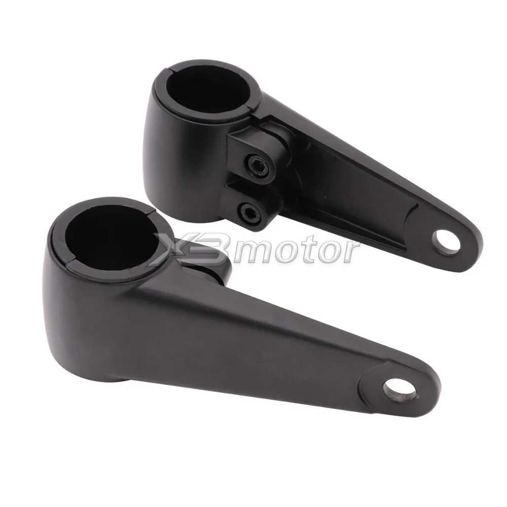 35mm 39mm 41mm Motorcycle Headlight Mounting Bracket Fork Ears Adjuster Mount Clamp Holder For Chopper Bobber Cafe Racer